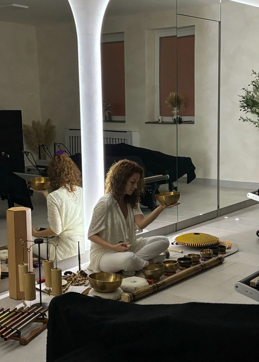 Reformer és talaj pilates, valamint hangfürdő